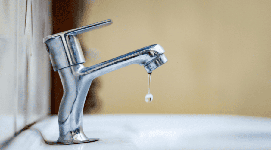 Leaky Bathroom Faucet