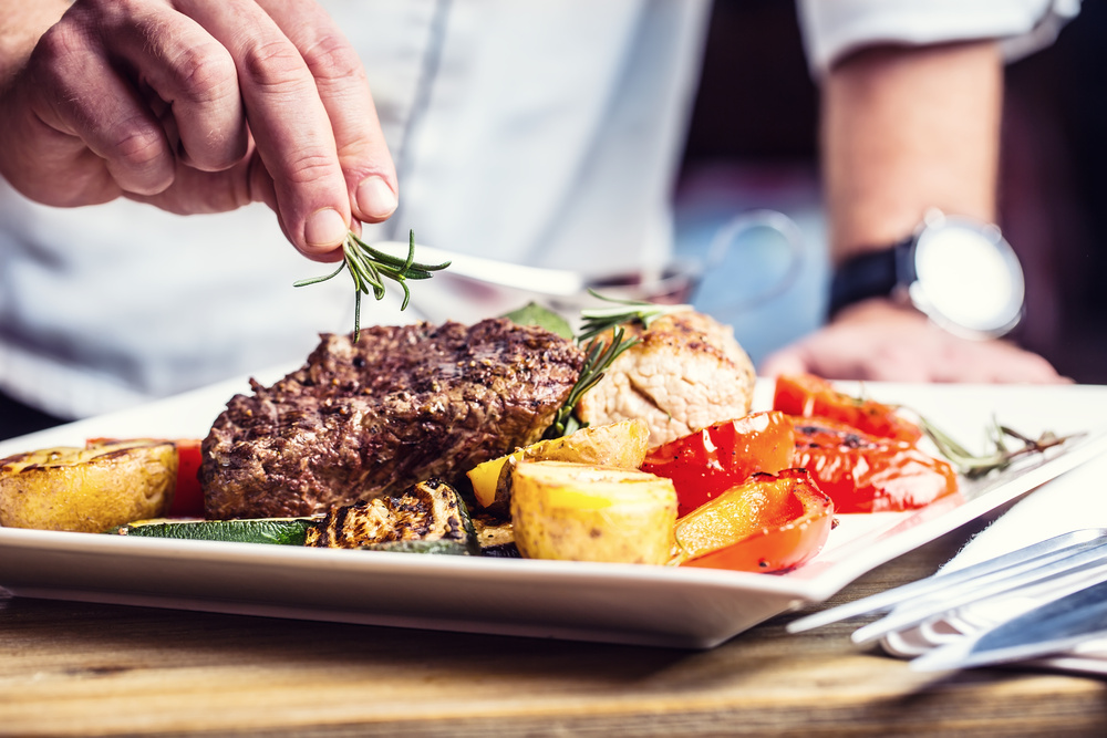 Food at a Restaurant