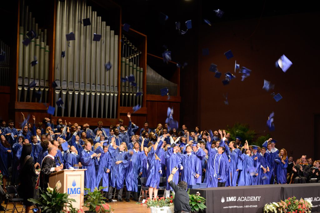 Graduates from IMG Academy.