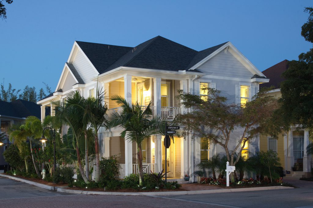 The Twilight Model in Granada Park.