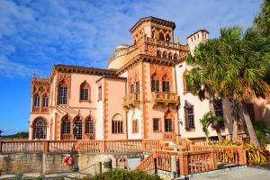 image of the Ca d'Zan on the Ringling Museum campus