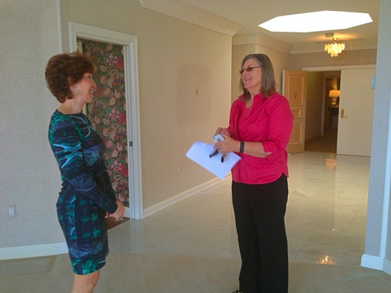 Carol Cohen and Pat Mudgett