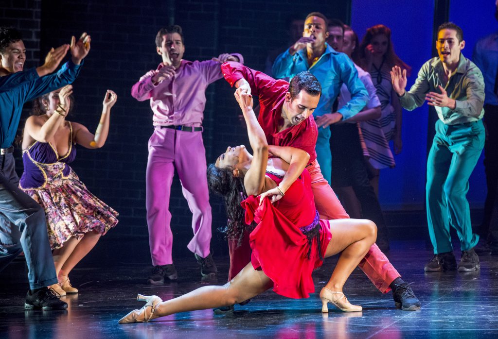 Cast of Asolo Rep's production of WEST SIDE STORY. Photo by Cliff Roles