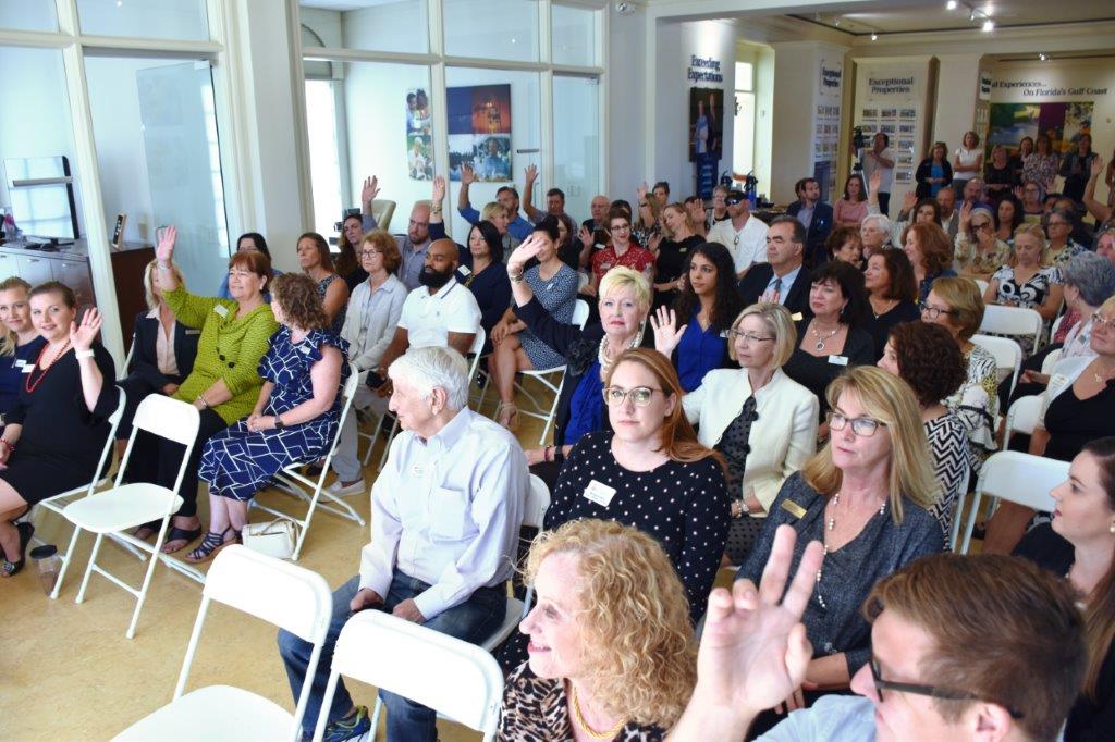 Photo from the MSC Foundation year-end grant distribution event.