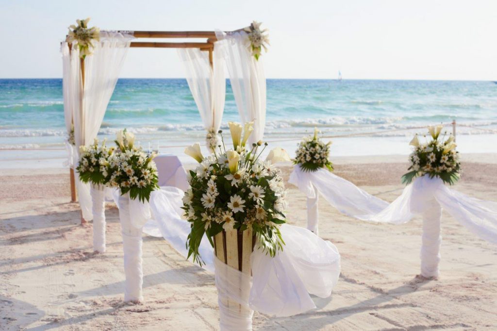 beach wedding