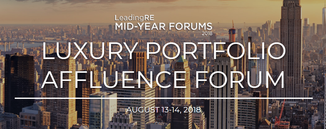 Luxury Portfolio Affluence Forum 2018