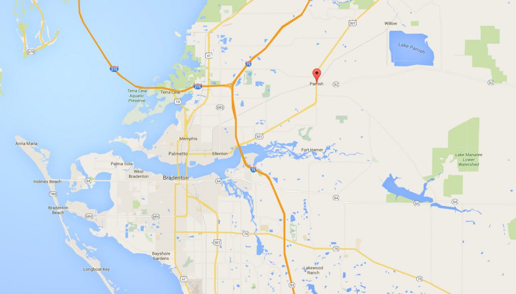Parrish, Florida. Google.com/maps