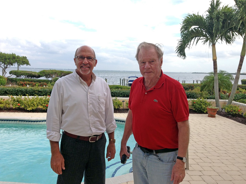 Michael Saunders & Company Realtor and developer of Sandhamn Place, Peder Wallenberg