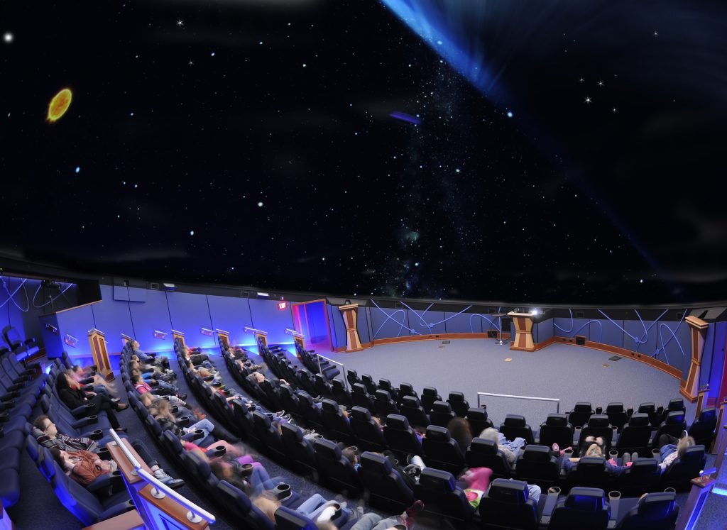 Take in a wondrous show at the Bishop Planetarium.