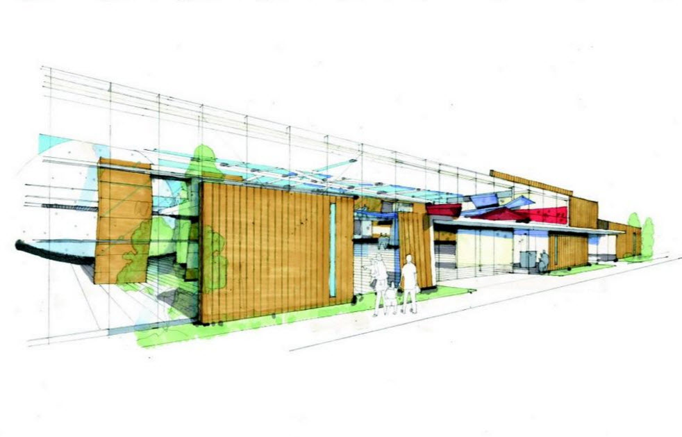 Rendering of the South Florida Museum expansion. Courtesy South Florida Museum.