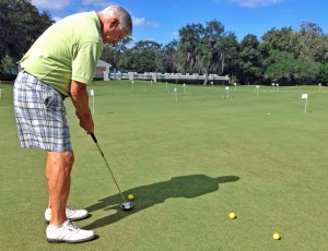 Practice your putting at Rosedale Golf Club in Bradenton. Photo by DaleAnn Clancy Photography. 