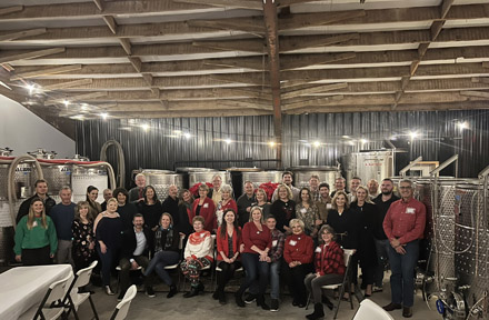 Longwood Office Holiday Party at Wayvine 