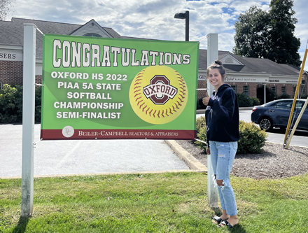 Celebrating local High School Team's accomplishments