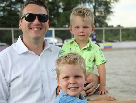 We love including our families at events