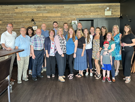 Celebrating Susan's birthday at Wyncote