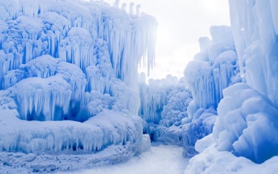 Ice Castles at Stratton Mountain
