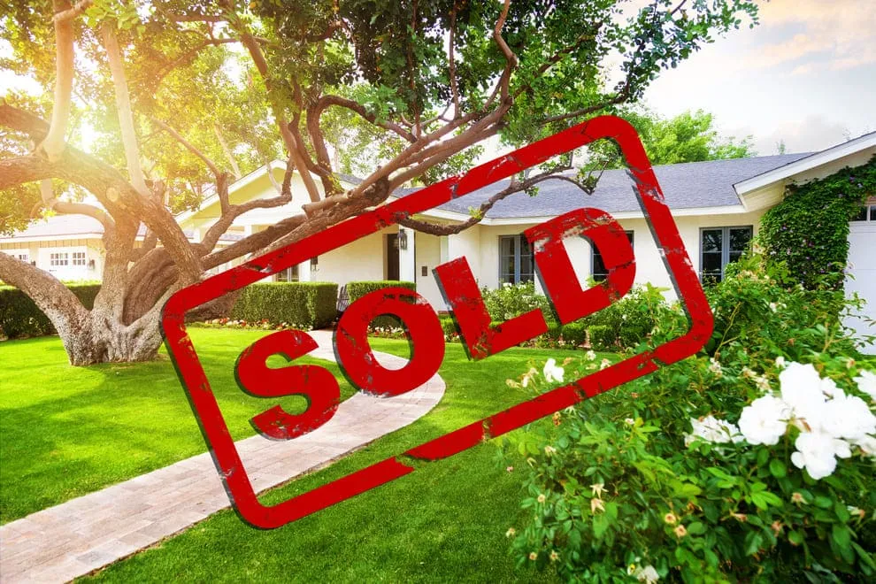 Sold sign