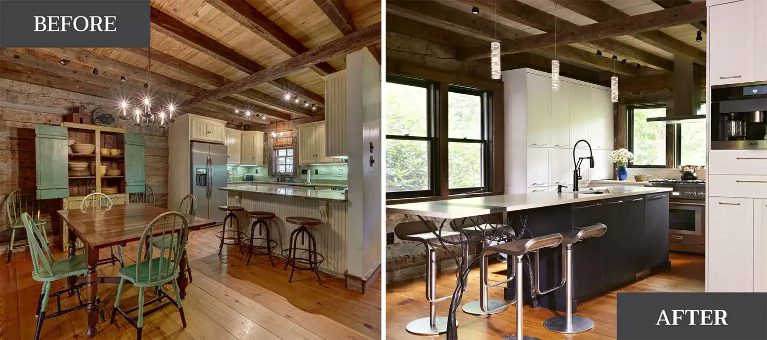 Kitchen Before and After Photos