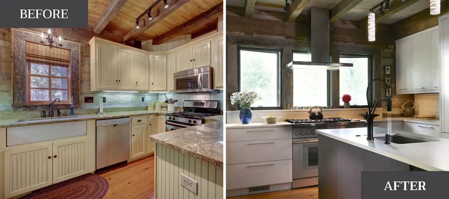 Kitchen Before and After Photos