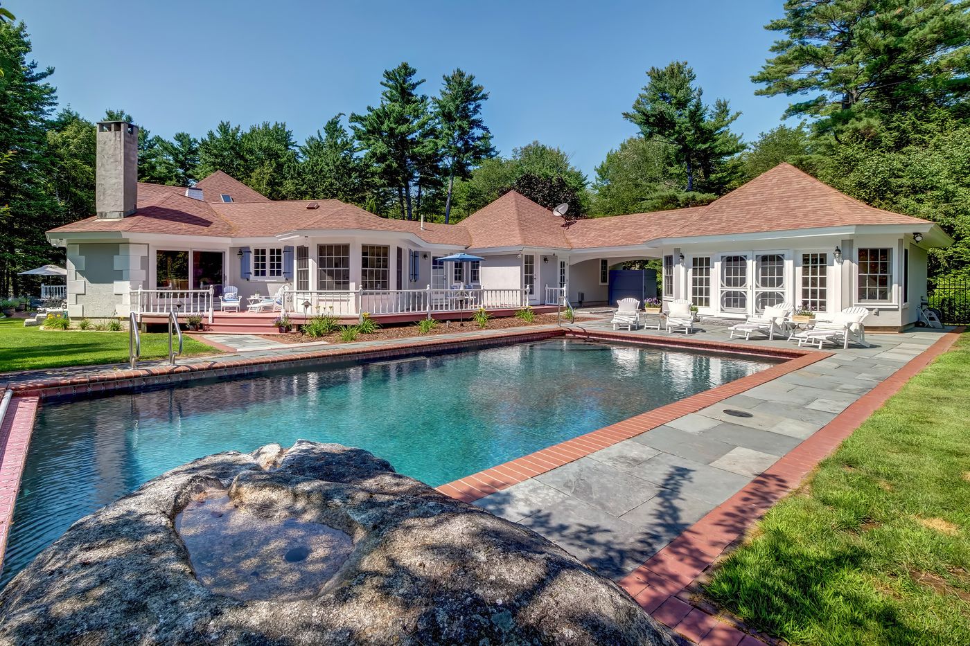 Pool and cabana