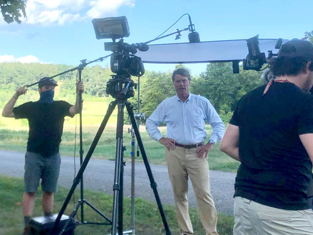 Filming on the North Shore