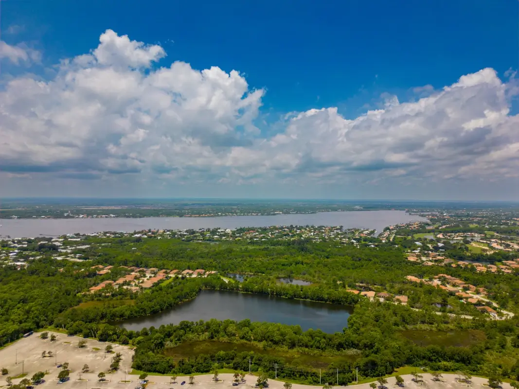 Aerial photo Beau Rivage West.Port St. Lucie, FL