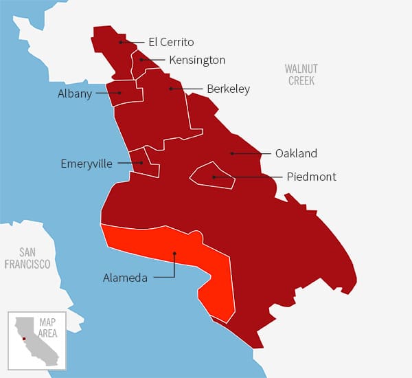 Alameda Map