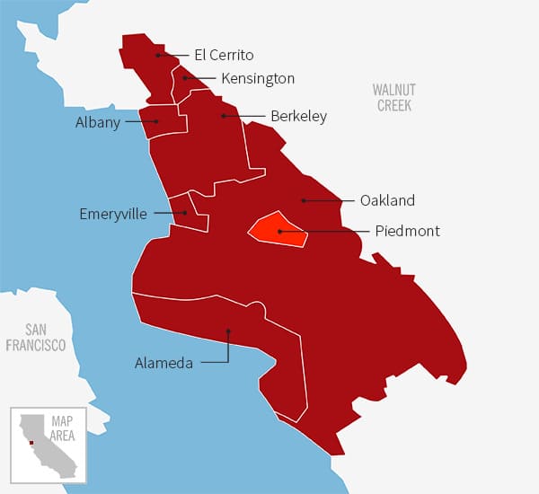 Pedmont Map