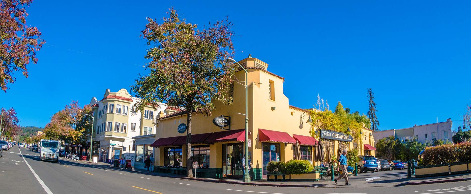 Fentons Creamery on Piedmont Avenue in Oakland