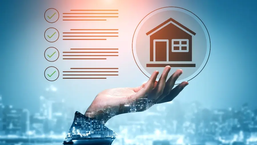 woman is working on the laptop