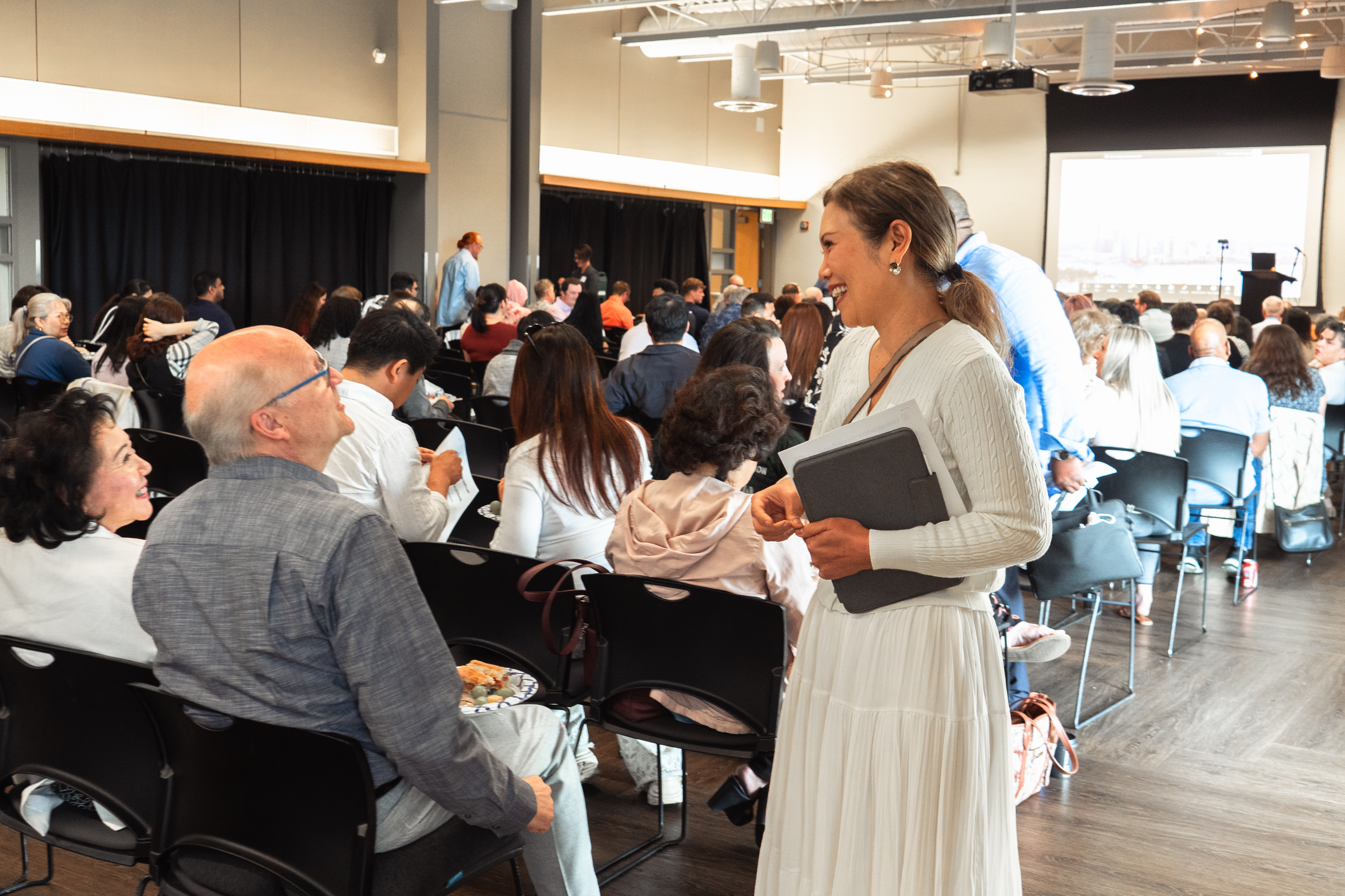 Skyline Properties brokers at a training event