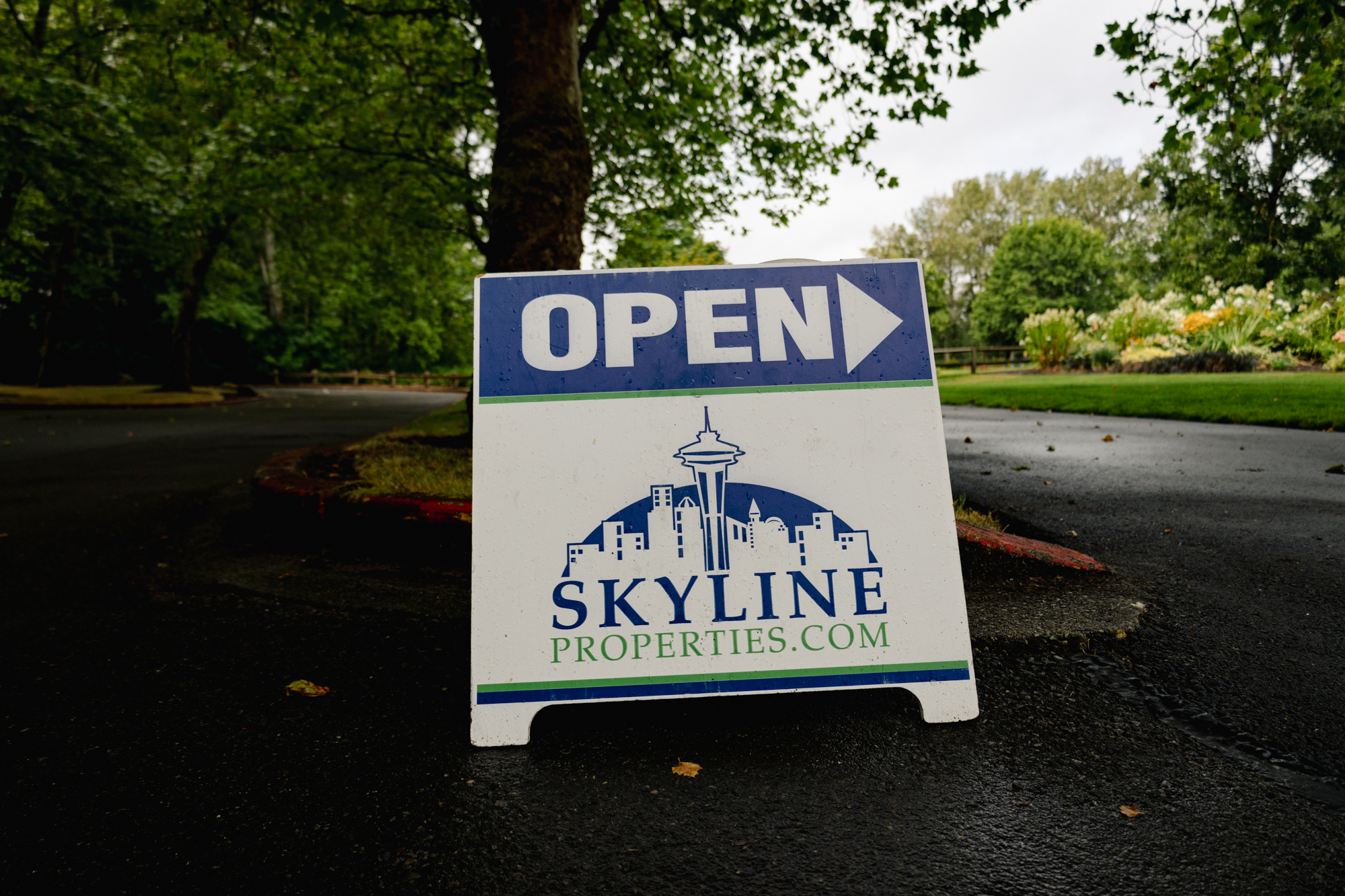 Skyline Properties brokers at a company gathering