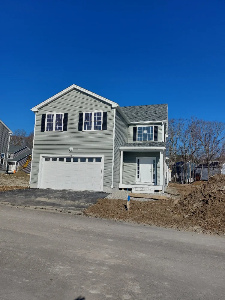 Active new construction home site