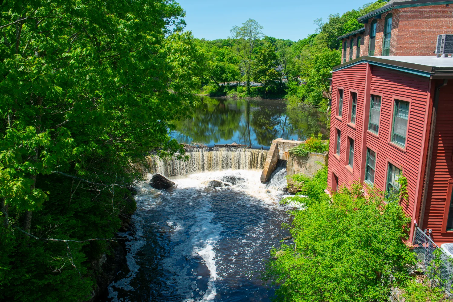 Charles River in Medway