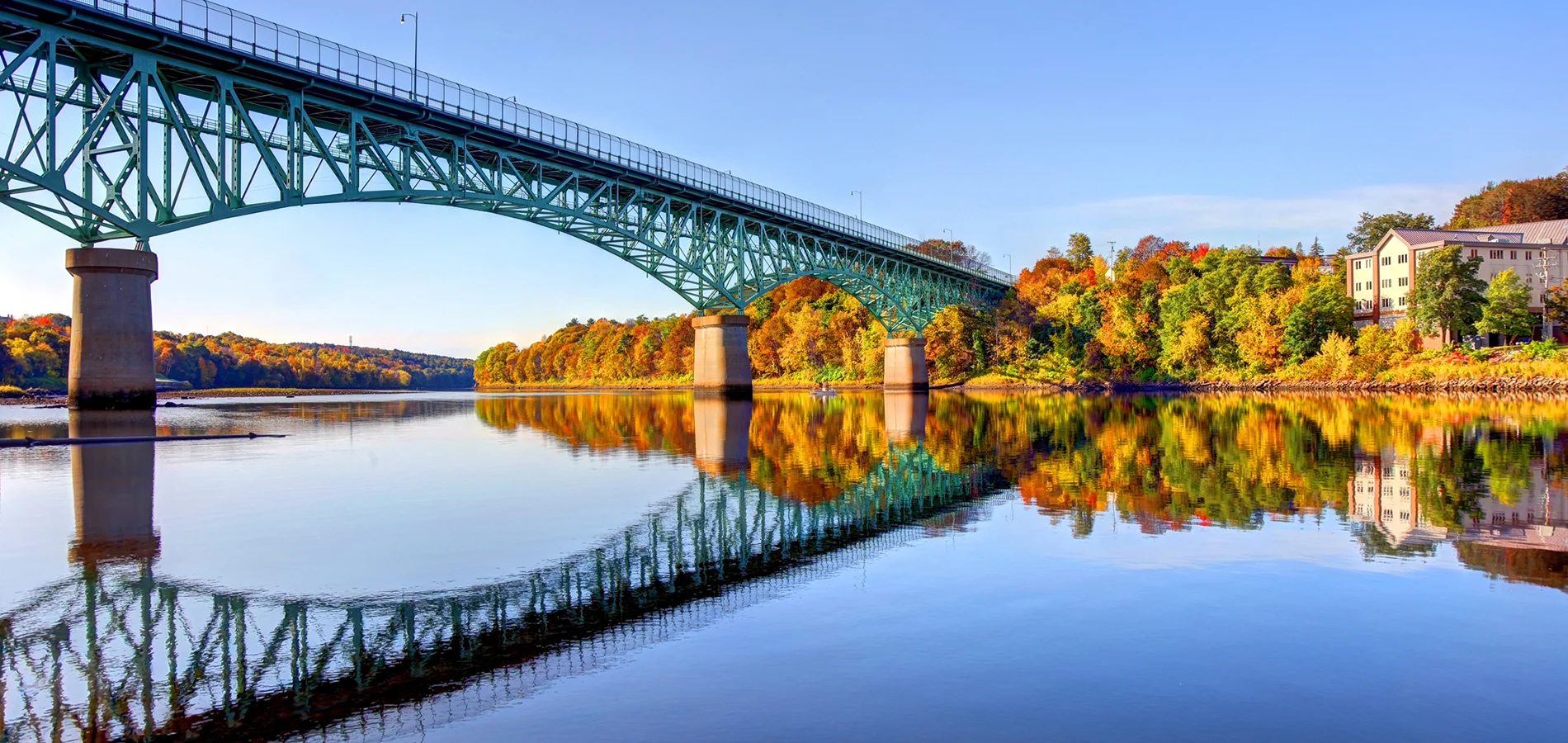 Scenic view of Buxton Maine