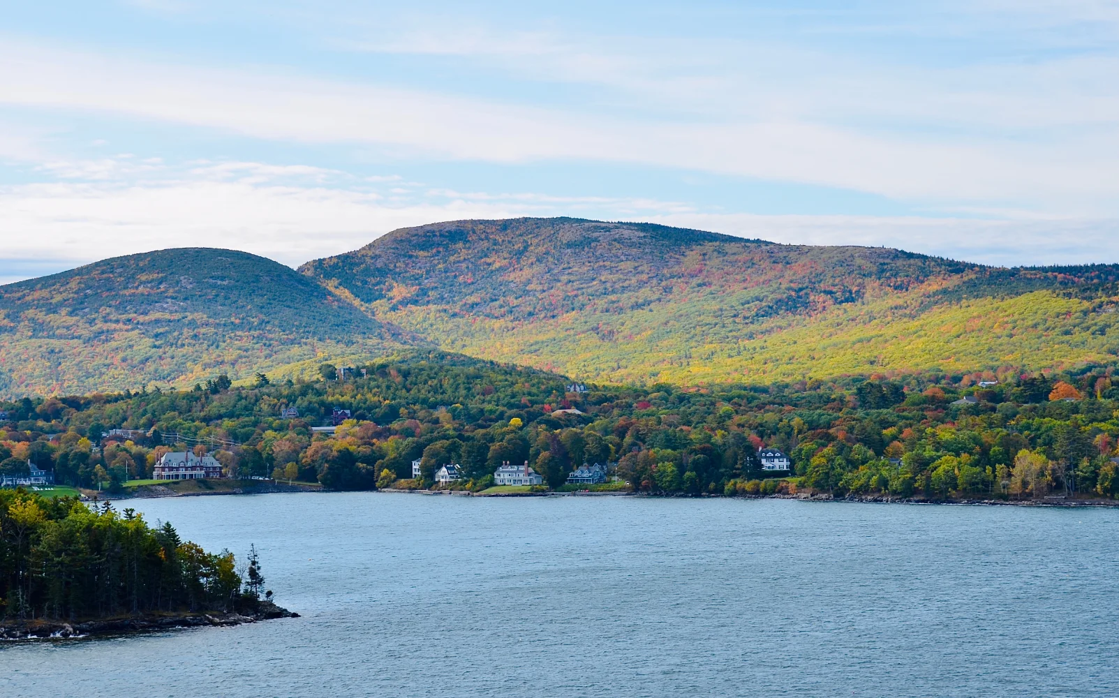 Scenic view of Lewiston Maine