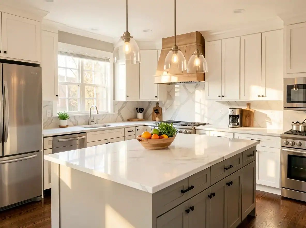 Beautifully prepared home interior ready for sale