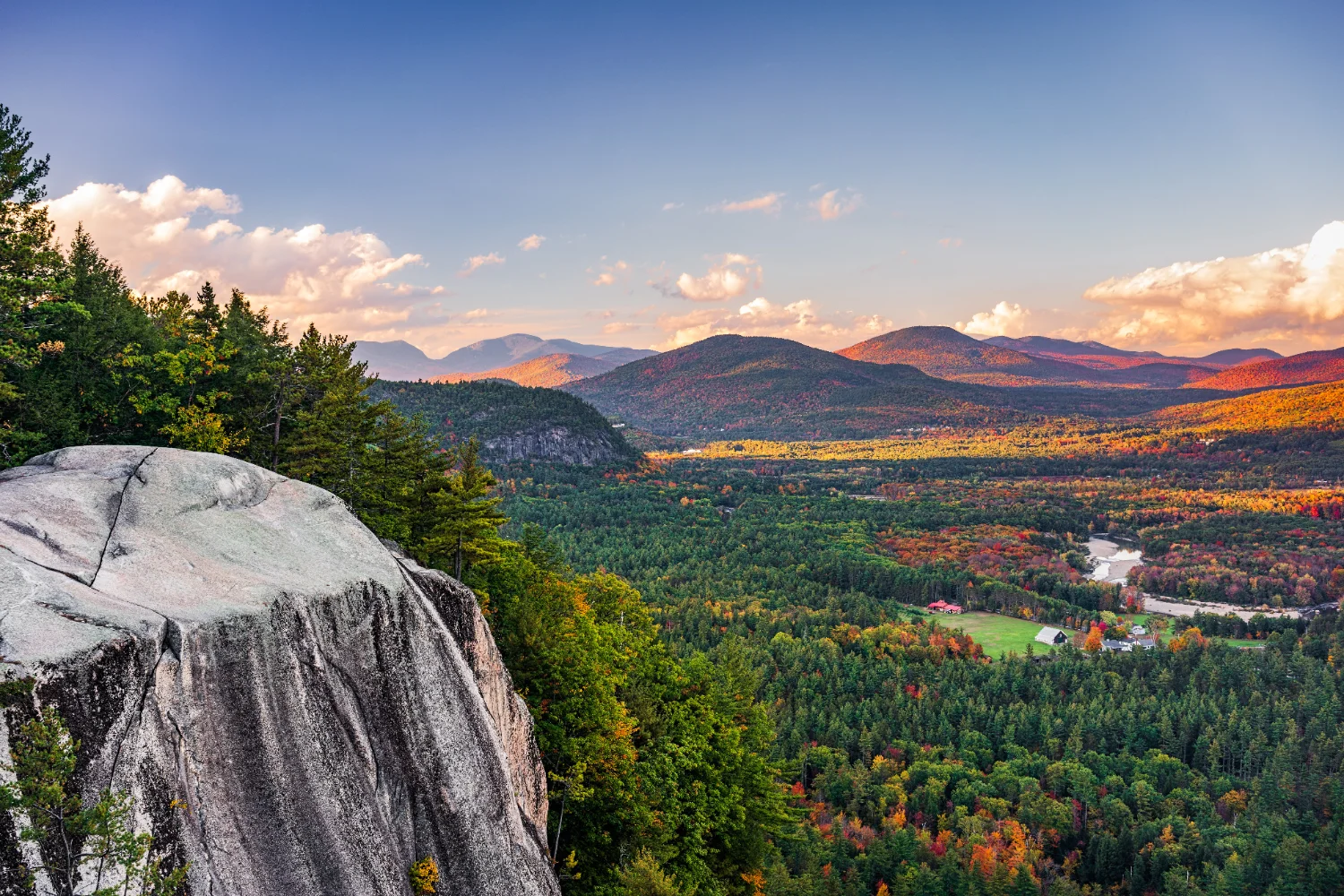 View from Cathedral Ledge
