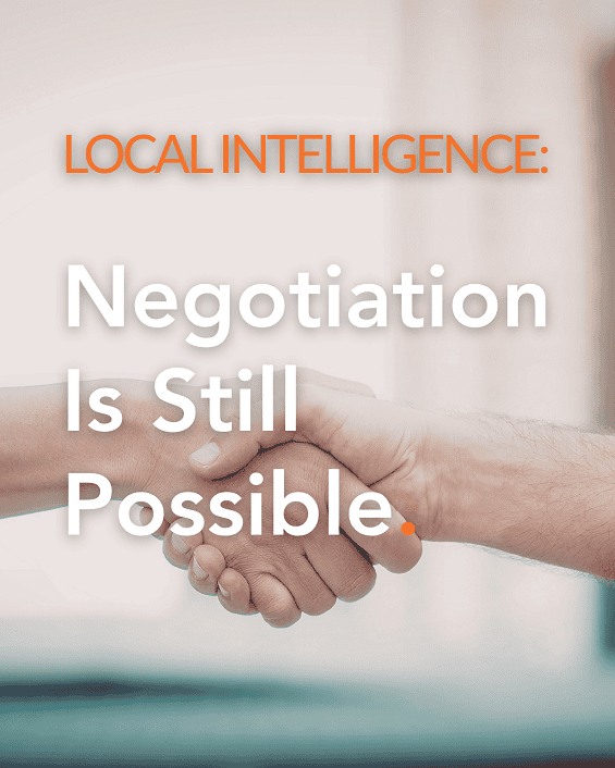 Local Intelligence: Negotiation Is Still Possible in Hawai'i's Evolving Market
