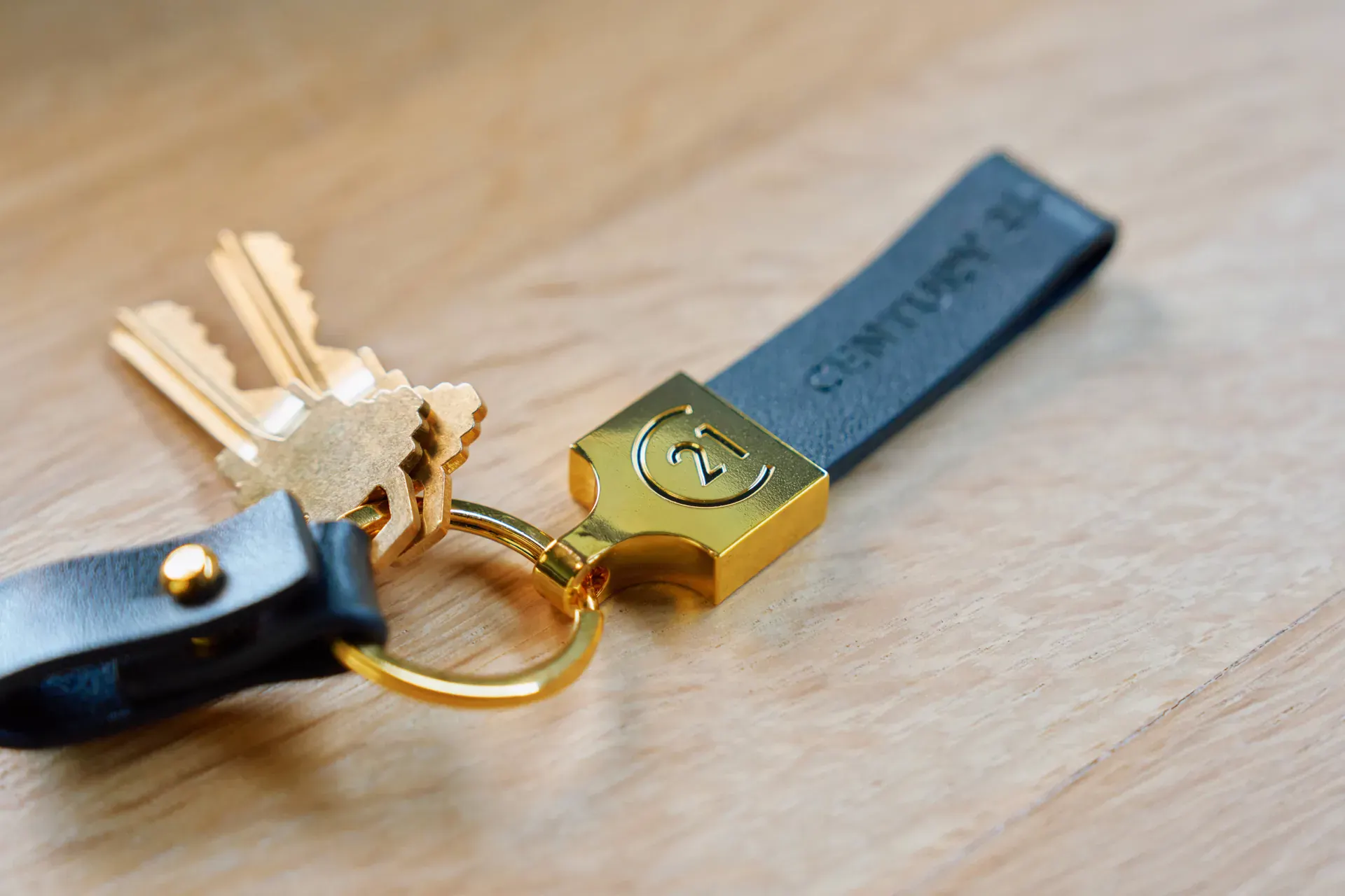 House keys on a Century 21 key ring