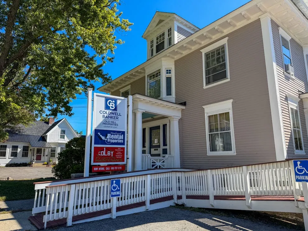 Coldwell Banker Old Mill Properties office in Bristol, New Hampshire