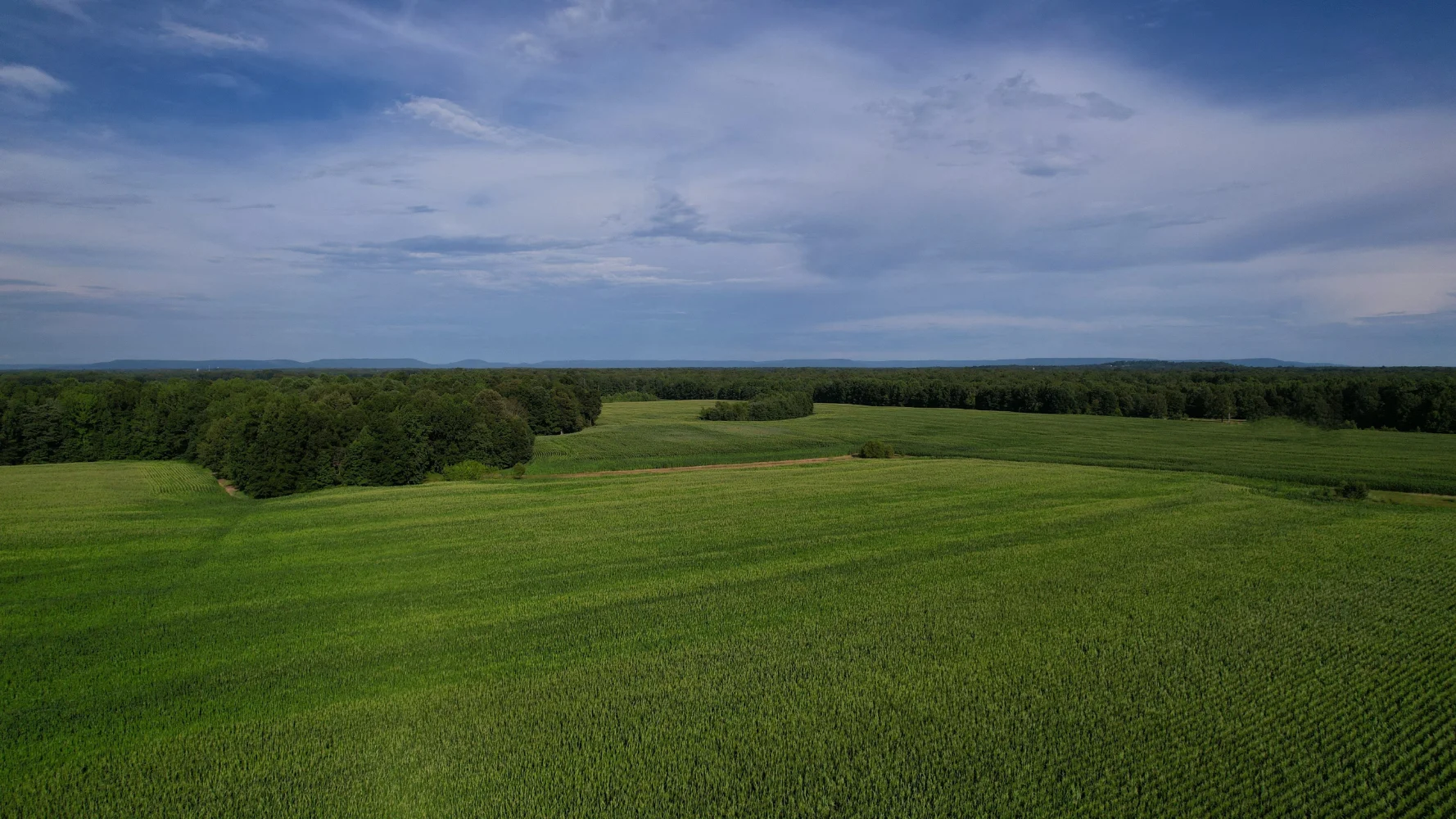 Rural Tennessee countryside near Manchester
