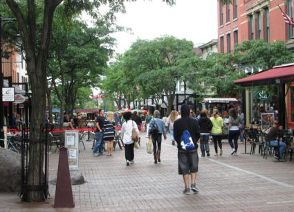 Burlington VT Church Street Marketplace