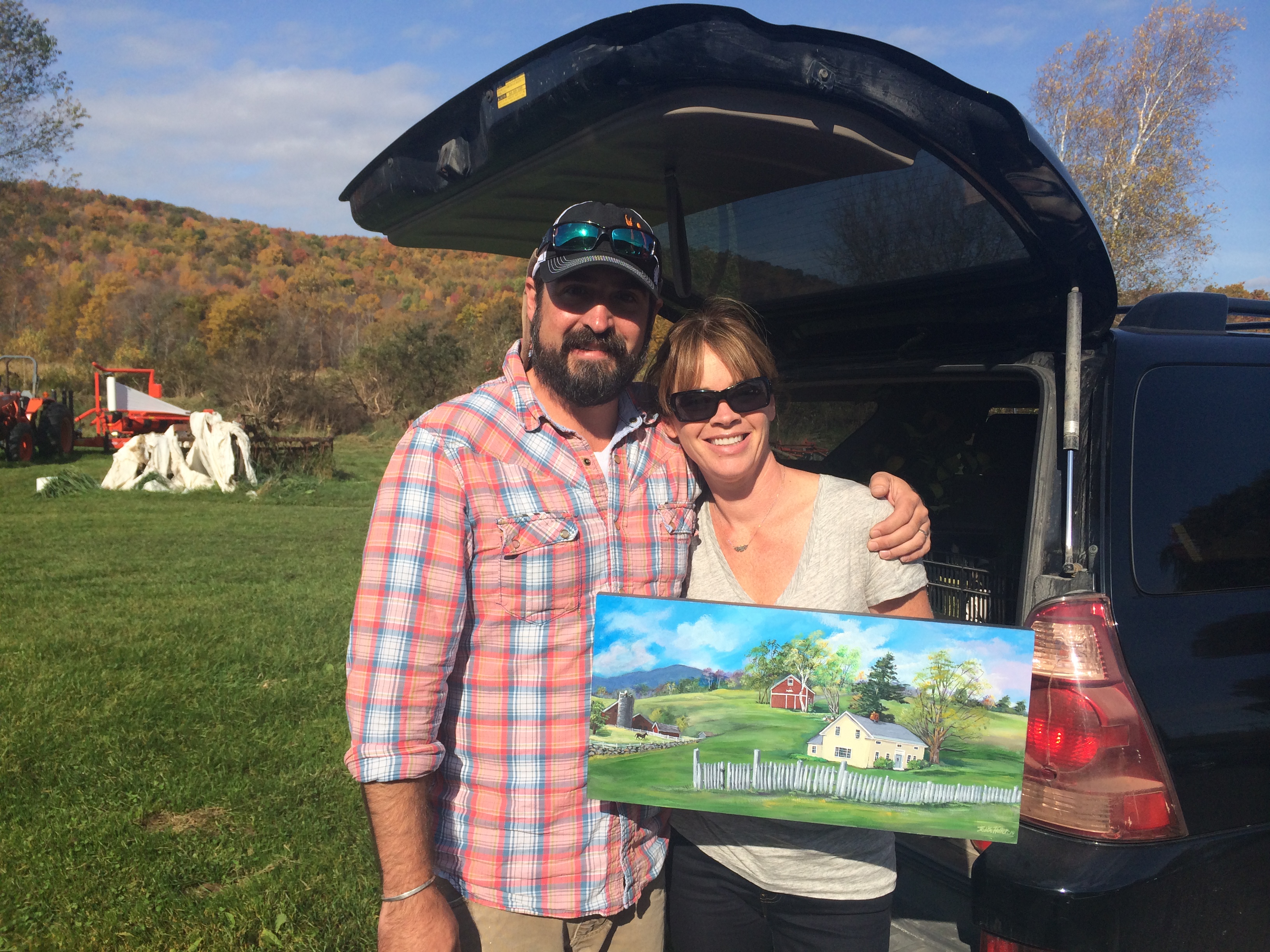 Hand Paint Clients Closed Home By; Edith Hiller