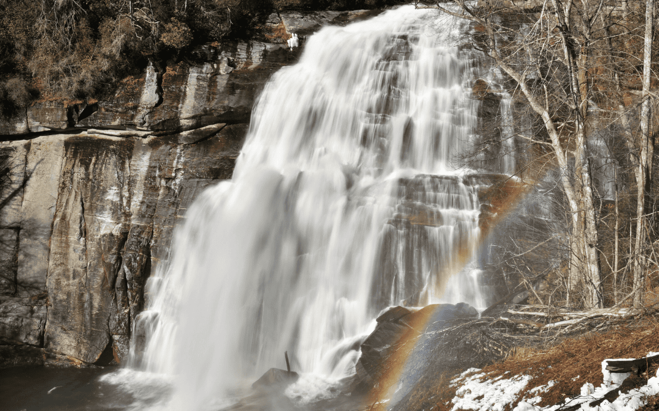 Rainbow Falls - Western North Carolina