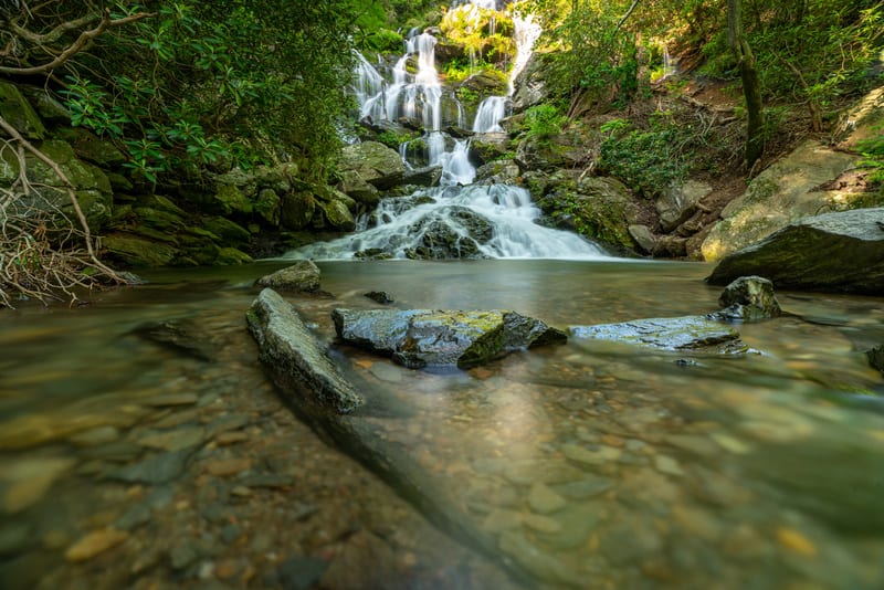 Catawba Falls in Old Fort NC