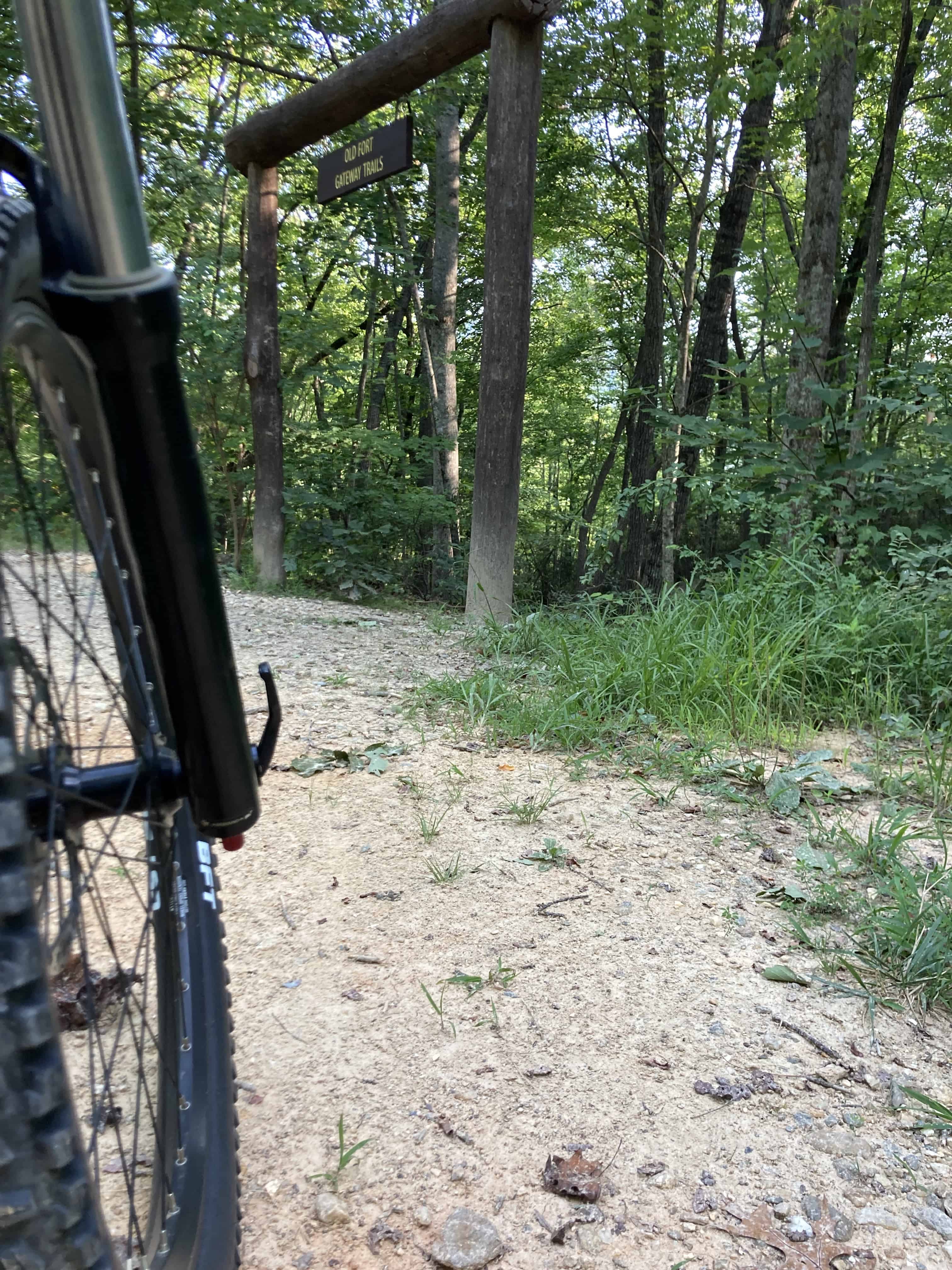 Biking Trail in Asheville NC