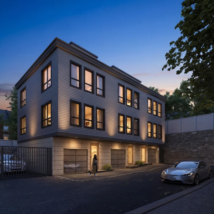 6-10 Sumner Place East Boston Luxury Townhomes