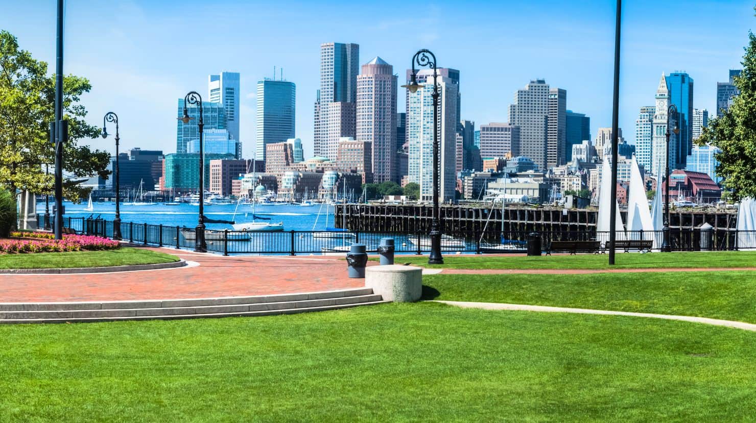 Things to do in East Boston - Piers Park Best Views of Boston 