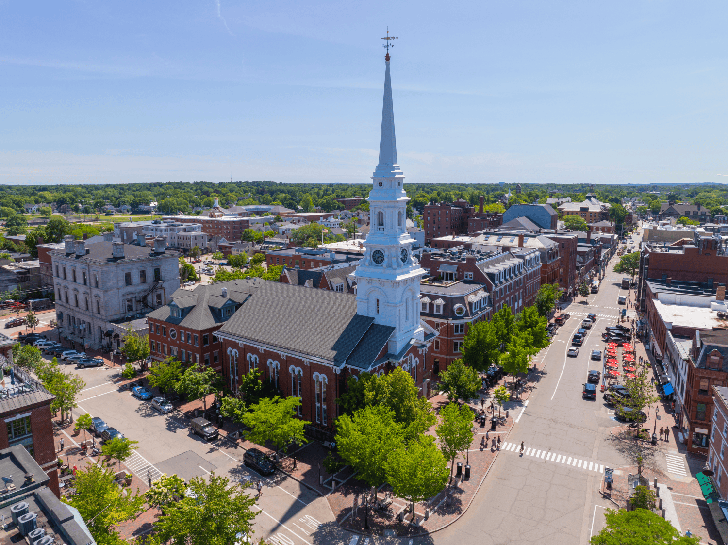 Downtown Portsmouth, New Hampshire 